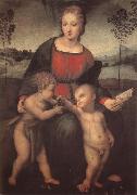 RAFFAELLO Sanzio The virgin mary  and John oil painting
